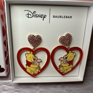 BaubleBar Winnie the Pooh Heart Earrings